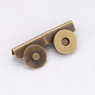 免縫磁吸扣 包包封口神器 強力磁吸扣 免縫固定扣 手提包包夾扣 多功能磁吸扣, 古銅(一對裝)