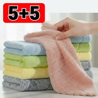 에르빗 극세사 행주 두꺼운 요술행주, 10개