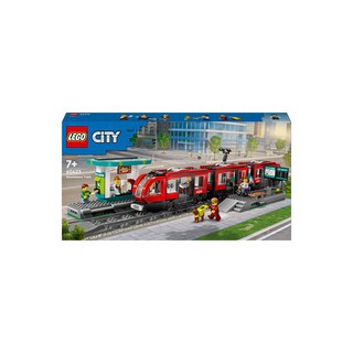 레고 시티 60423 도시의 전차와 정거장, 1개, 혼합색상