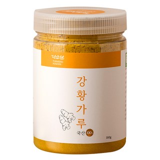[100% 무농약 국내산] 담소원 강황가루, 1개, 350g