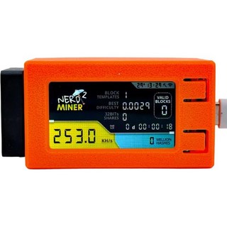 비트코인 채굴기 휴대 도지 미니 NerdMiner V2pro 78KH/s 복권 BTC Miner 솔로 마이너 팬 테이블 가젯으로 6.25 당첨, 비트코인 채굴기 휴대 도지 미니 NerdMiner V2