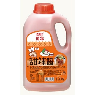 憶霖 甜辣醬 3.2kg, 1個