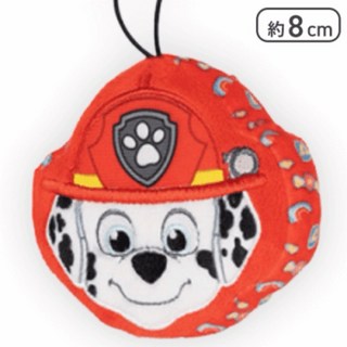 日本空運正版 汪汪隊立大功 阿奇 毛毛 天天 抱枕 小吊飾 娃娃 絨毛玩偶, 1個