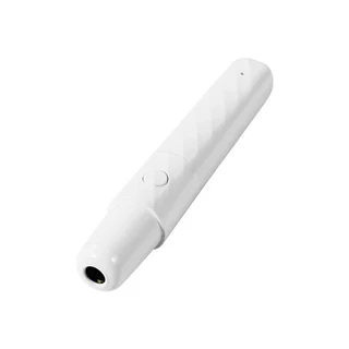 USB 전기 현미경 20X/200X 두피 얼굴 분석기 용 디지털 카메라 돋보기 Android/iPhone/Tabl 지원, 01 White