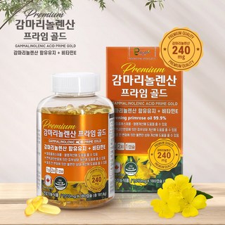 [PL healthy] 프리미엄 감마리놀렌산 프라임골드, 180정, 1개