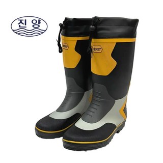 진양 요딩 장화 작업용 낚시 고무장화 미끄럼방지 논슬립장화