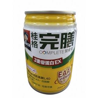 桂格完膳3重優蛋白EX 250mlx24罐, 250ml, 1箱