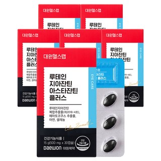 대원헬스 루테인지아잔틴 아스타잔틴 플러스, 6개, 30정