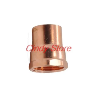 농약 고압 호스 1PC 1/4 "3/8" "-2" NPT 남성 "-54mm ID 솔더 소켓 컵 구리 엔드 커넥터 커플러, Female NPT To Solder, 1l4 NPT To 9.52mm ID, 1개