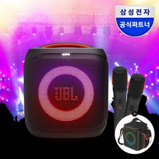 삼성전자 JBL PARTYBOX ENCORE2 홈 노래방 블루투스 스피커 블랙+케이스 패키지, 단품, 단품