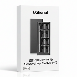 바헤놀 미세작업 가능한 정밀 드라이버 세트, 1개, 24종
