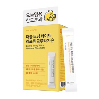 헬시플레이스 더블 토닝 화이트 글루타치온, 90g, 1개