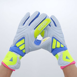 아디다스 골키퍼 글러브 라텍스 GK장갑 키퍼장갑 네거티브컷 축구 훈련용 연습용, 1세트, 블루 퓨전