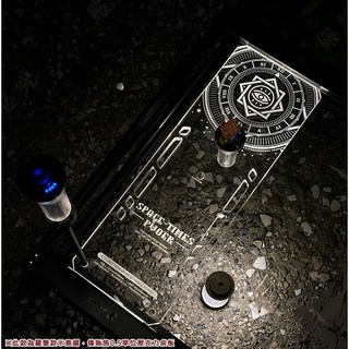 CAMPING BASE 透明壓克力桌板 IGT桌 加購配件 0.5單位 1單位, 0.5單位透明壓克力桌板(羅盤款)