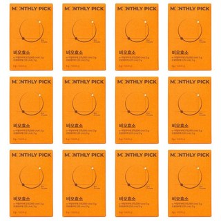 먼슬리픽 비오효소 곡물 발효 소화 효소 인절미맛, 2박스, 15회분