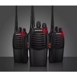 BAOFENG 無線電話工程版2台裝 無線對講機，雙機組合，清晰通話，工程團隊必備, (2台)加強版 短天線