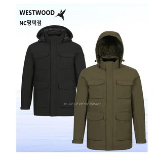 웨스트우드 WESTWOOD 남성 포켓 경량 다운 패딩 자켓 2컬러 O4153