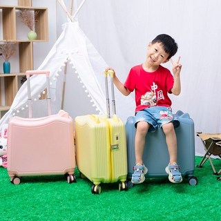 兒童行李箱寶寶行李箱兒童拉桿箱行李箱可坐兒童密碼登機箱旅行箱