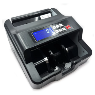 數字顯示器，清晰LED顯示，輕巧便攜，可選購外接螢幕, 1個, 2500B型黑色點鈔機一台