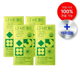 기질 젤리 L3 뉴턴 젤리, 4개, 280g