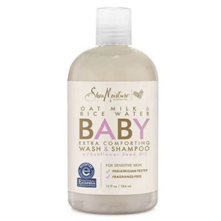 시어모이스처 Oat Milk Rice Water 어린이 Extra Comforting Wash & Shampoo, 1개, 384ml