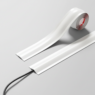 로멀리 잘라쓰는 전선 정리 테이프형 3M, 화이트