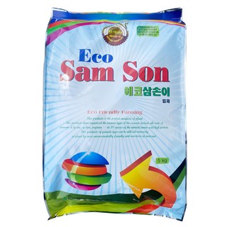 에코삼손이 + (사은품 복합비료1kg 증정) 유박 비료 동물성아미노산 텃밭 고추 배추 기비 추비 활력제 친환경 유기농제품 퇴비, 5kg, 1개