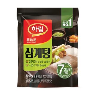 하림 즉석 삼계탕, 6개, 800g