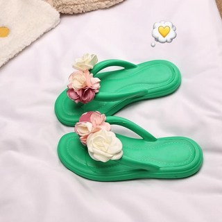 XMISTUO 夏季女款EVA平底人字拖，時尚海邊度假風夾腳拖鞋，舒適耐穿