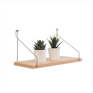 편한 일상 무타공 못없이 인테리어 벽선반 설치세트포함, 1단, 오트