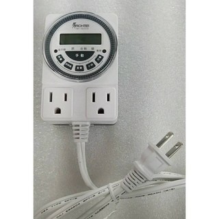 【大林電子】TM-6333 延長線型電燈開關專用定時器, 1個