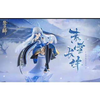 網易陰陽師 素雪長伴雪女比例手辦 典藏版 全新原箱 年底清倉特價, 1個