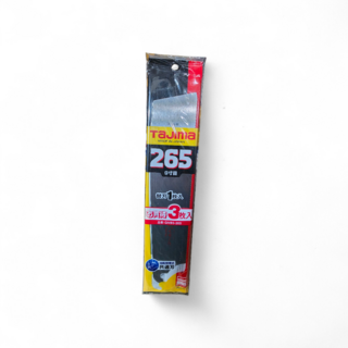 타지마 GNB3-265 1팩(3개) 도스끼 교환 톱날 목수용 265mm, 3개