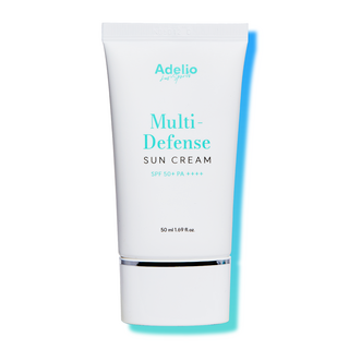 아델리오 미세먼지 블루라이트 차단 멀티 디펜스 선크림 SPF50+PA++++, 2개, 50ml