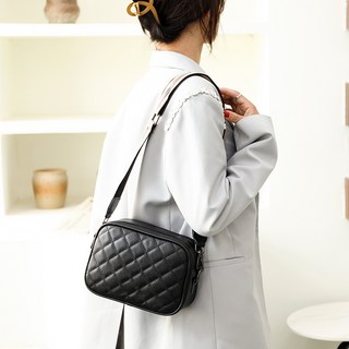 SHOPPI 리얼 소가죽 여성 디자이너 퀼팅백 크로스백