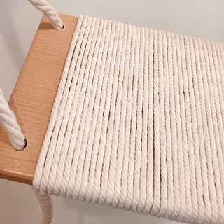 북유럽 그네의자 실내 가정용 나무그네 흔들, 54cm 판(팽창 나사 포함)