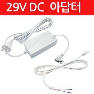 모토일렉트론 24V 전동실린더 아답터 리니어엑츄레이터 리니어 모터 29V 5A 최대, 1개
