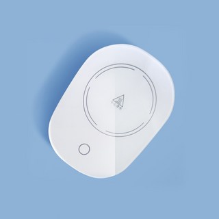 55度恆溫杯墊禮盒組 恆溫暖杯墊 杯子加熱器 交換禮物- 淘淘屋, 1個, 白色