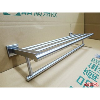 304不銹鋼浴巾架 正 不鏽鋼 置衣架 毛巾架 置物籃 毛巾桿 001, 1個