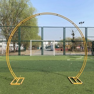 가든 스탠드 철제 등신대 결혼식 야외 조형물 하트, 5 높이 2.8MX3.2M 너비 골드랙, 1개