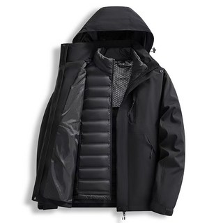 분리 가능한 공용 패딩 다운패딩점퍼