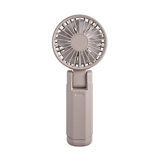 雙扇手持小風扇 掛脖風扇 摺叠風扇 懶人風扇 USB充電 靜音風扇 手持扇 桌面風扇 情侶 禮物 團購, 灰