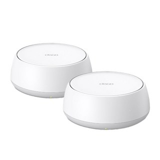 TP-LINK Deco BE25 BE5000 Mesh WiFi 7 完整家庭無線網路系統 (兩入組/三入組), 1個, 兩入組, 兩入組