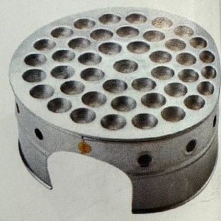 43洞圓型鳥蛋煎盤 煎鳥蛋 圓型煎盤 煎鳥蛋組 夜市小吃, 1個, 43洞煎鳥蛋組