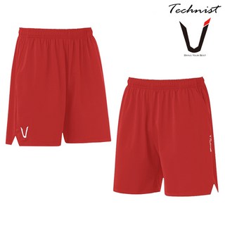 테크니스트 반바지 배드민턴 바지 여성 3부 남성 4부 팬츠 레드 TNP6418RD