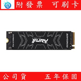 Kingston 金士頓 FURY Renegade PCIe 4.0 NVMe M.2 SSD 固態硬碟, 1TB