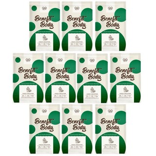 WORTH 沃爾司 Benefit Body 輕植蛋白 綠拿鐵口味 美型蛋白, 31.5g, 10個