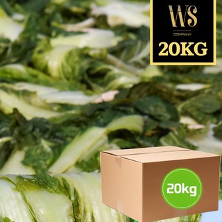 [우성물산] 냉동 삶은 배추우거지 20kg 박스포장 업소용 대용량 배추시래기, 1개