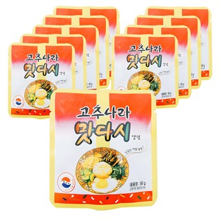 페퍼랩 고추나라 맛다시 양념, 60g, 10개