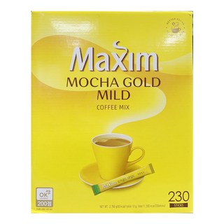 맥심 모카골드 마일드 커피 믹스, 12g, 1개입, 230개